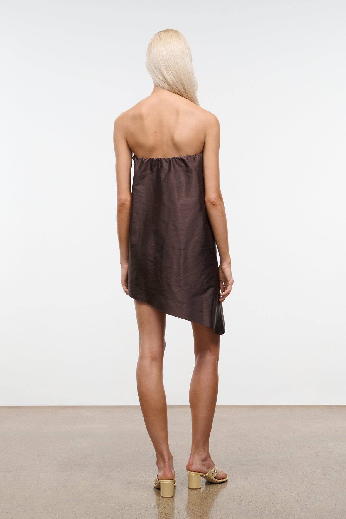 Georgia Silk Convertible Top Earth | STAUD Classic