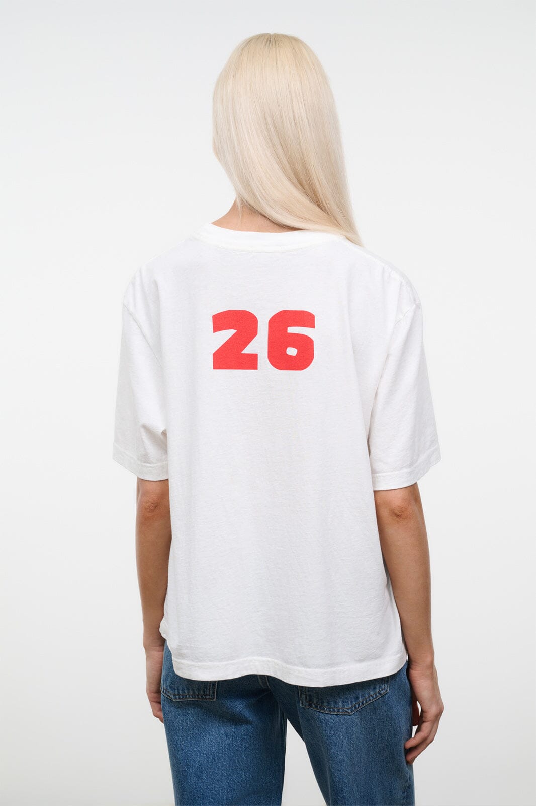 Liam Relaxed Tee Hey | STAUD Sale