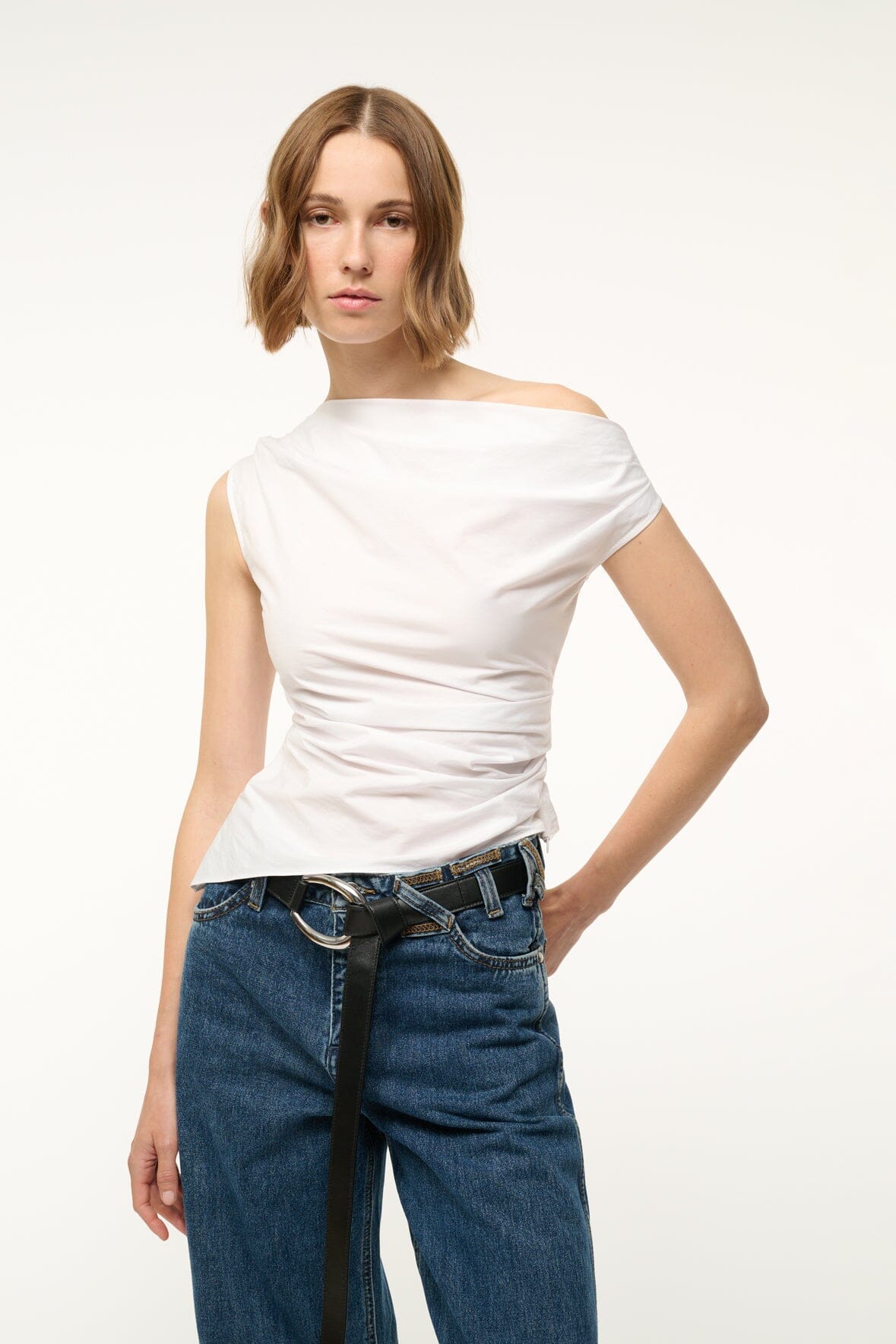 Su26 Phare Top White | STAUD Exclusive