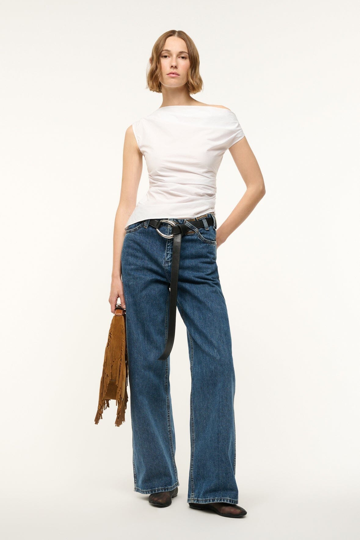 Su26 Phare Top White | STAUD Exclusive
