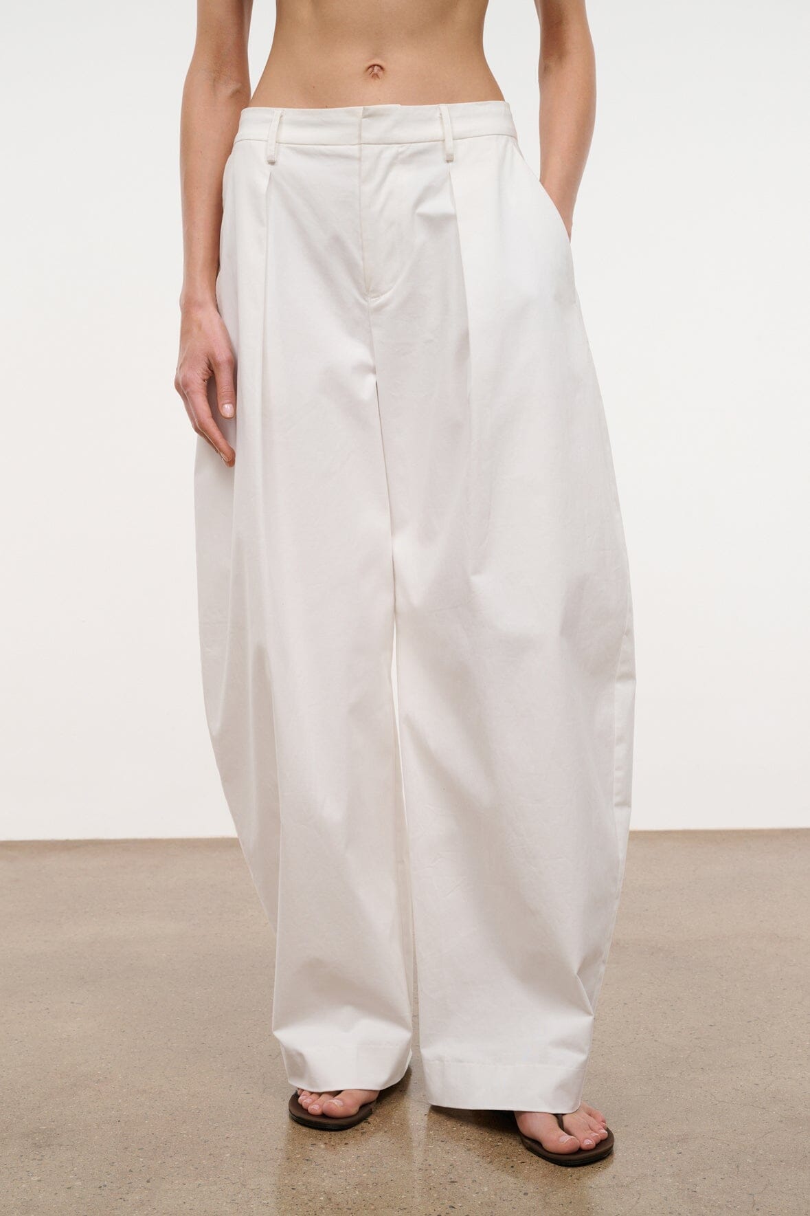 Elias Pant White | STAUD Classic