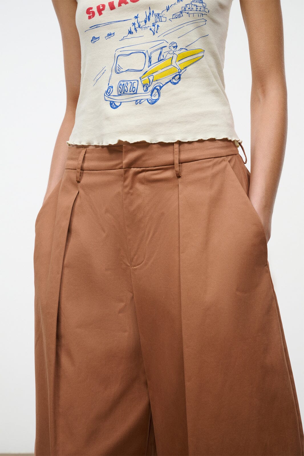 Elias Pant Carob | STAUD Premium