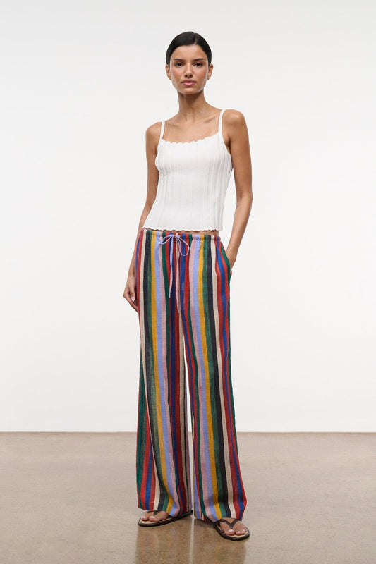 Mateo Pant Artist Stripe | STAUD Trending