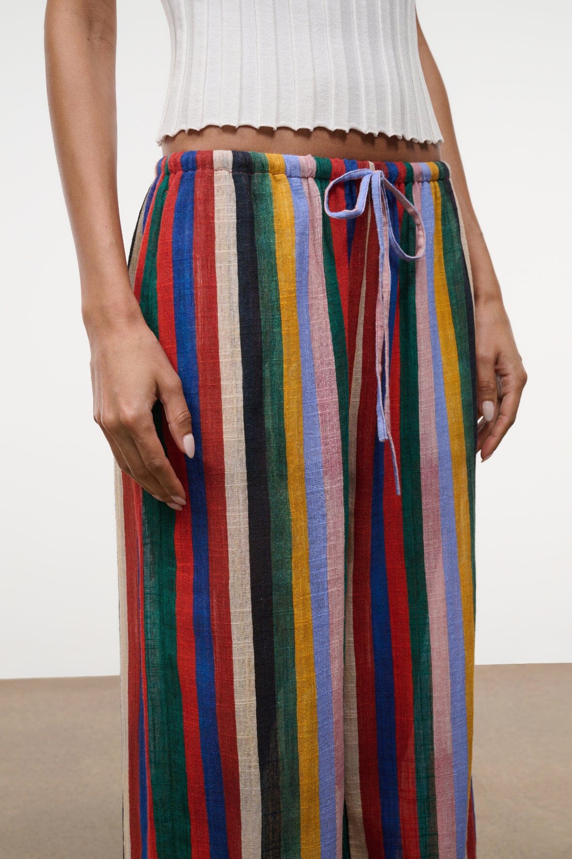 Mateo Pant Artist Stripe | STAUD Trending