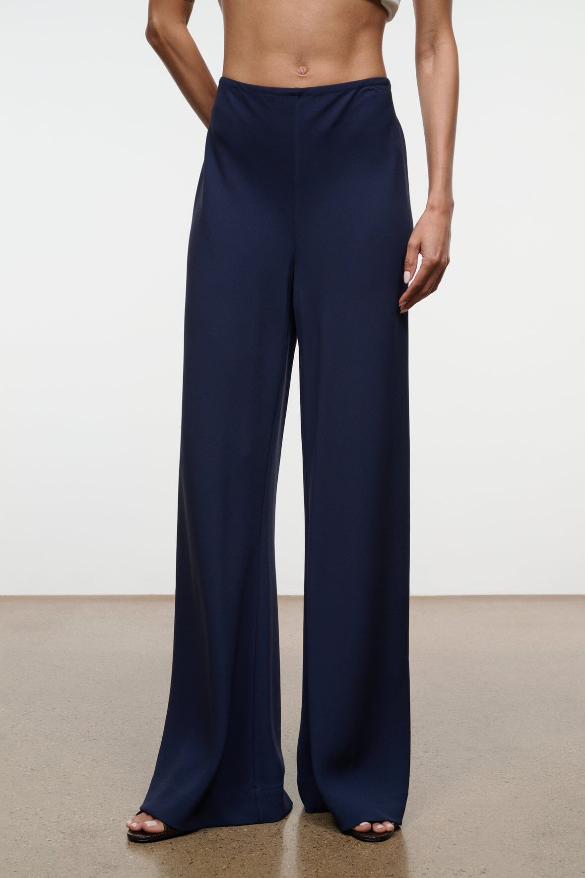 Stroll Pant Navy | STAUD Classic