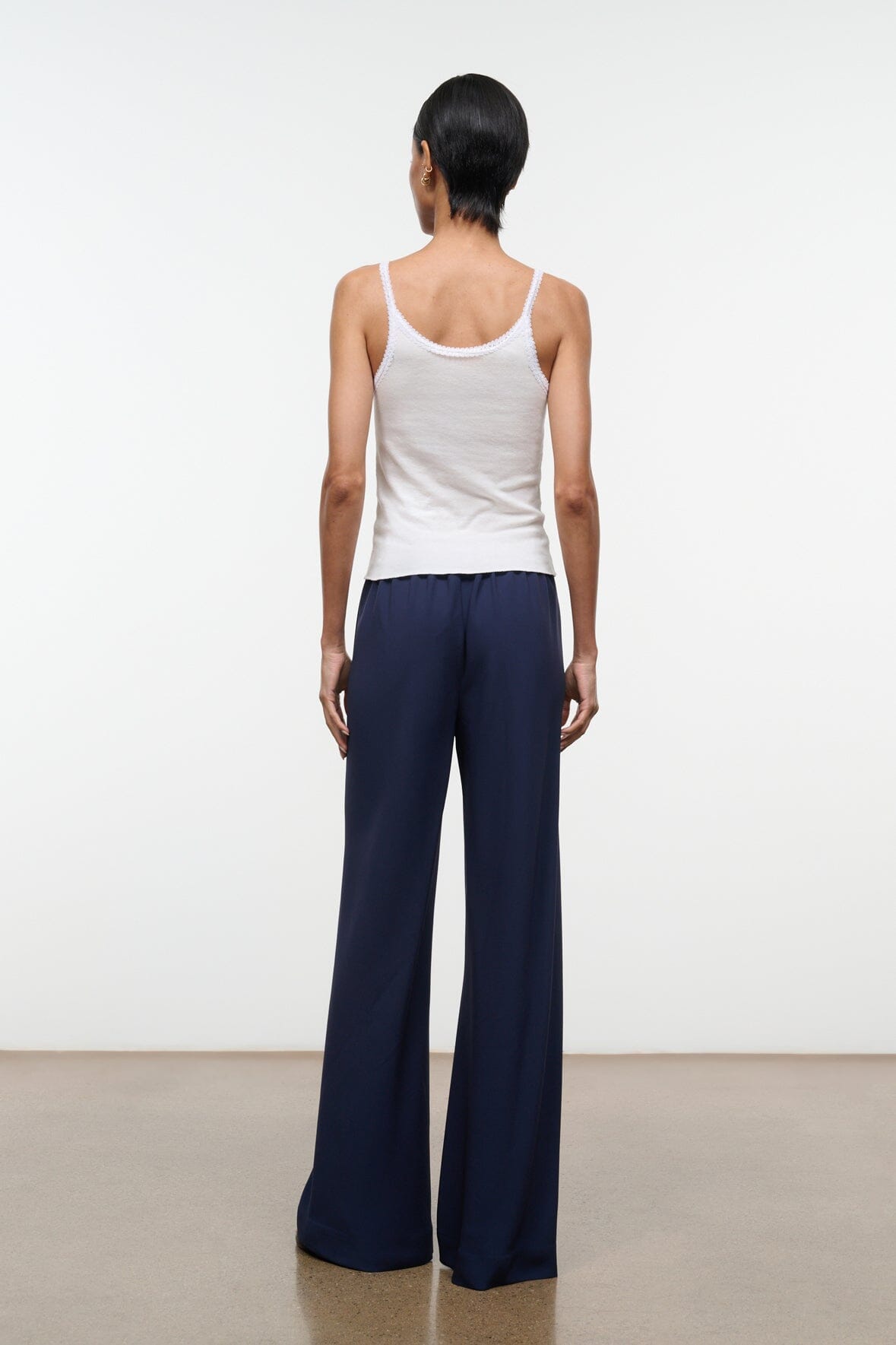 Stroll Pant Navy | STAUD Classic