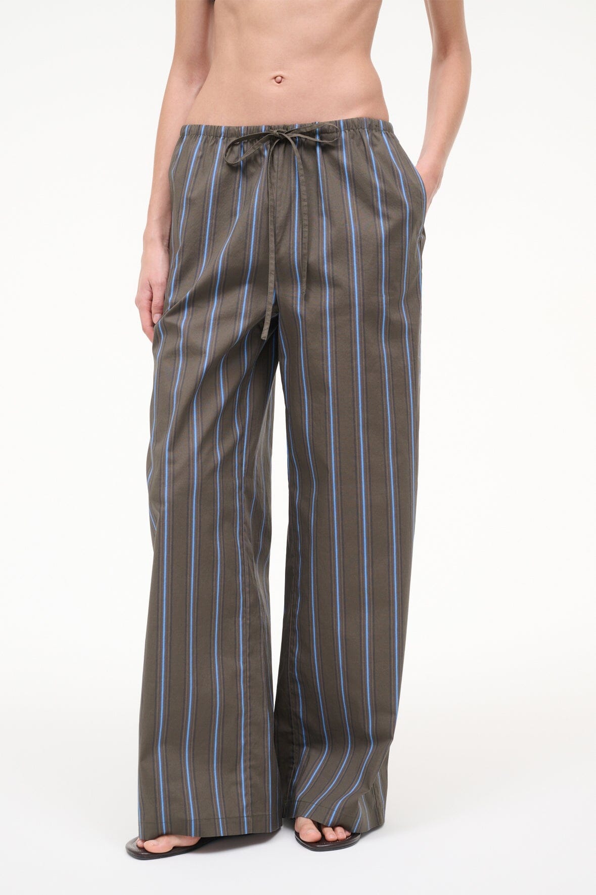 Mateo Pant Huntington Stripe | STAUD Best Seller