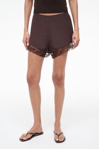 Von Silk Short Earth | STAUD Exclusive