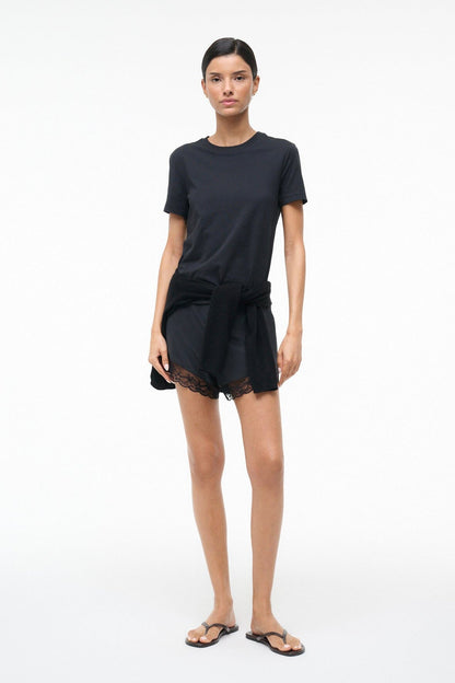 Von Silk Short Black 1 | STAUD Featured