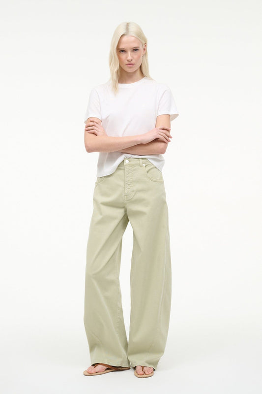 Harrison Pant Eucalyptus | STAUD Essential