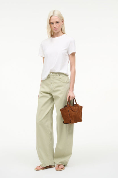 Harrison Pant Eucalyptus | STAUD Essential