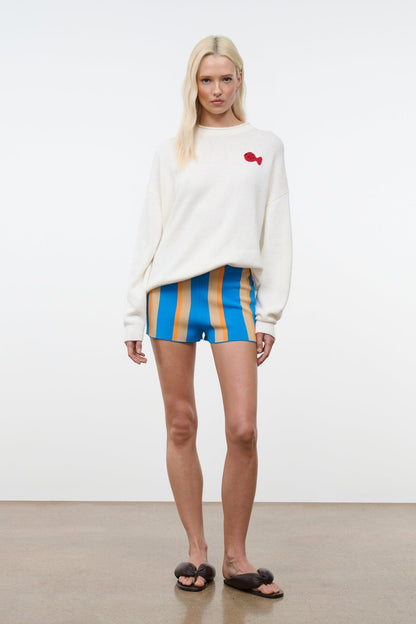 Mare Short Sole Stripe | STAUD Latest