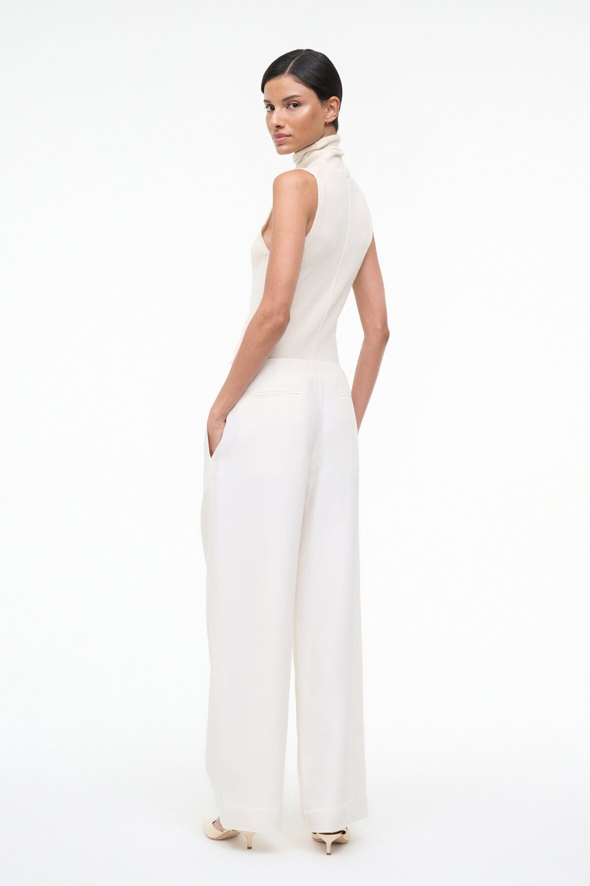 Pierre Pant Ivory | STAUD Great Value