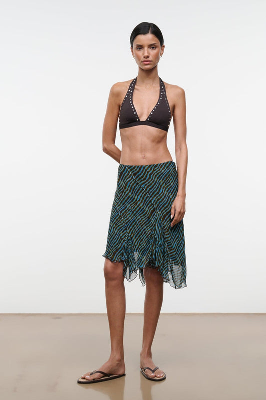 Reannah Skirt Tidal Shell | STAUD Customer Favorite