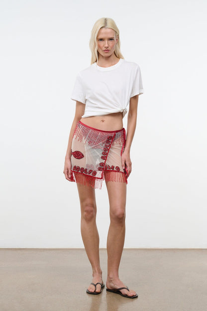 Riva Skirt Da Adolfo | STAUD Value