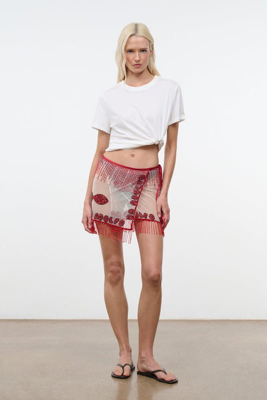 Riva Skirt Da Adolfo | STAUD Value
