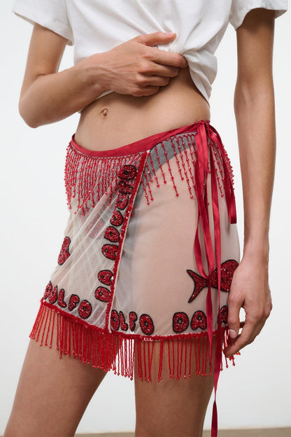 Riva Skirt Da Adolfo | STAUD Value