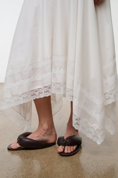 Ainsley Skirt Ivory | STAUD Classic