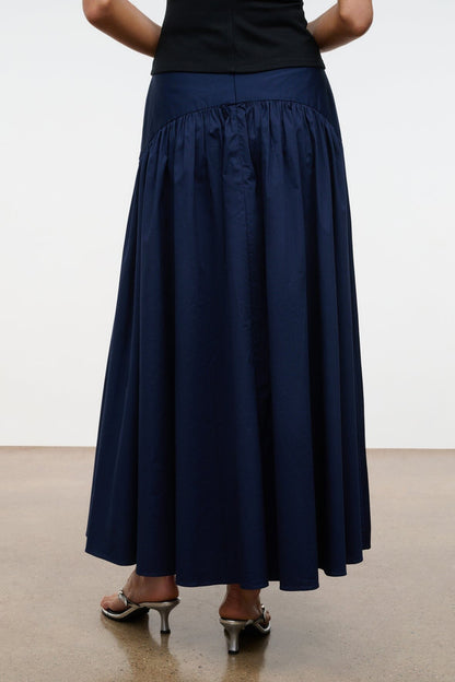 Procida Skirt Navy | STAUD Great Value