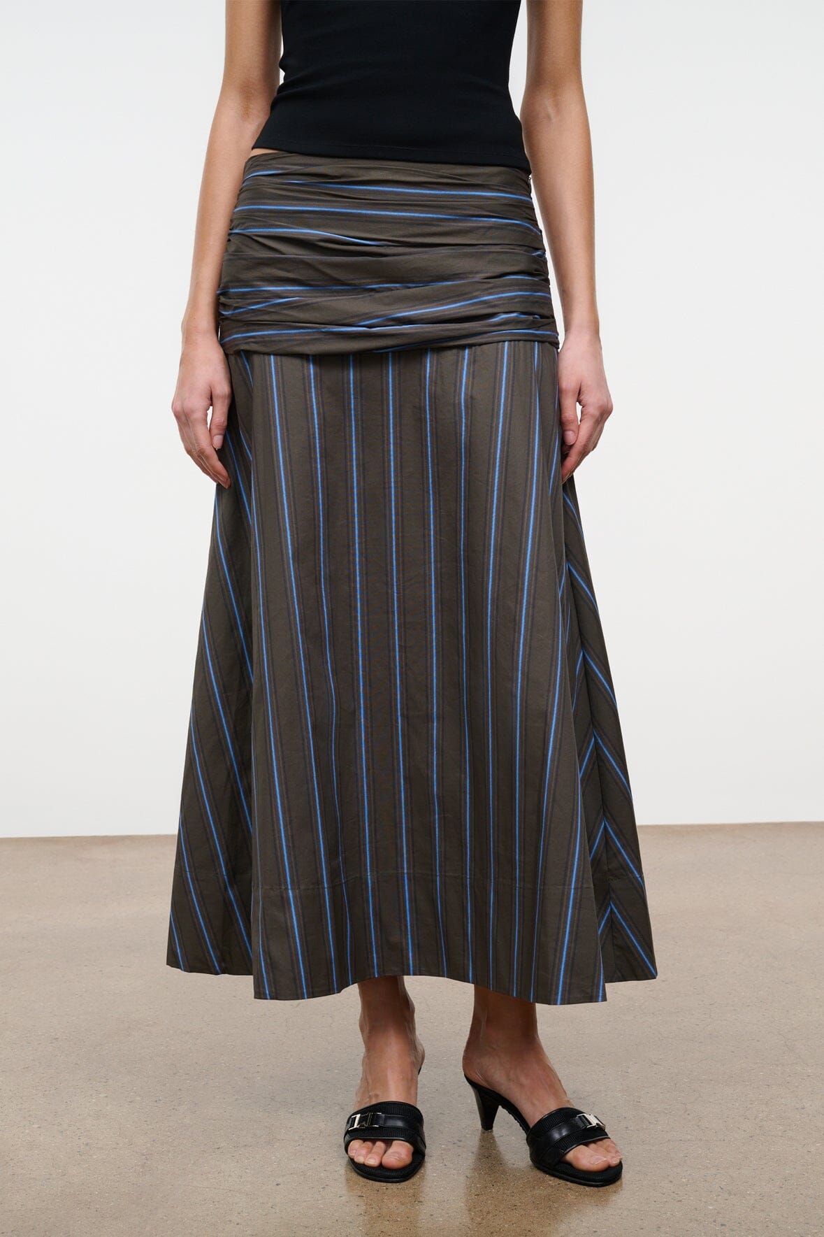Sol Skirt Huntington Stripe | STAUD Customer Favorite