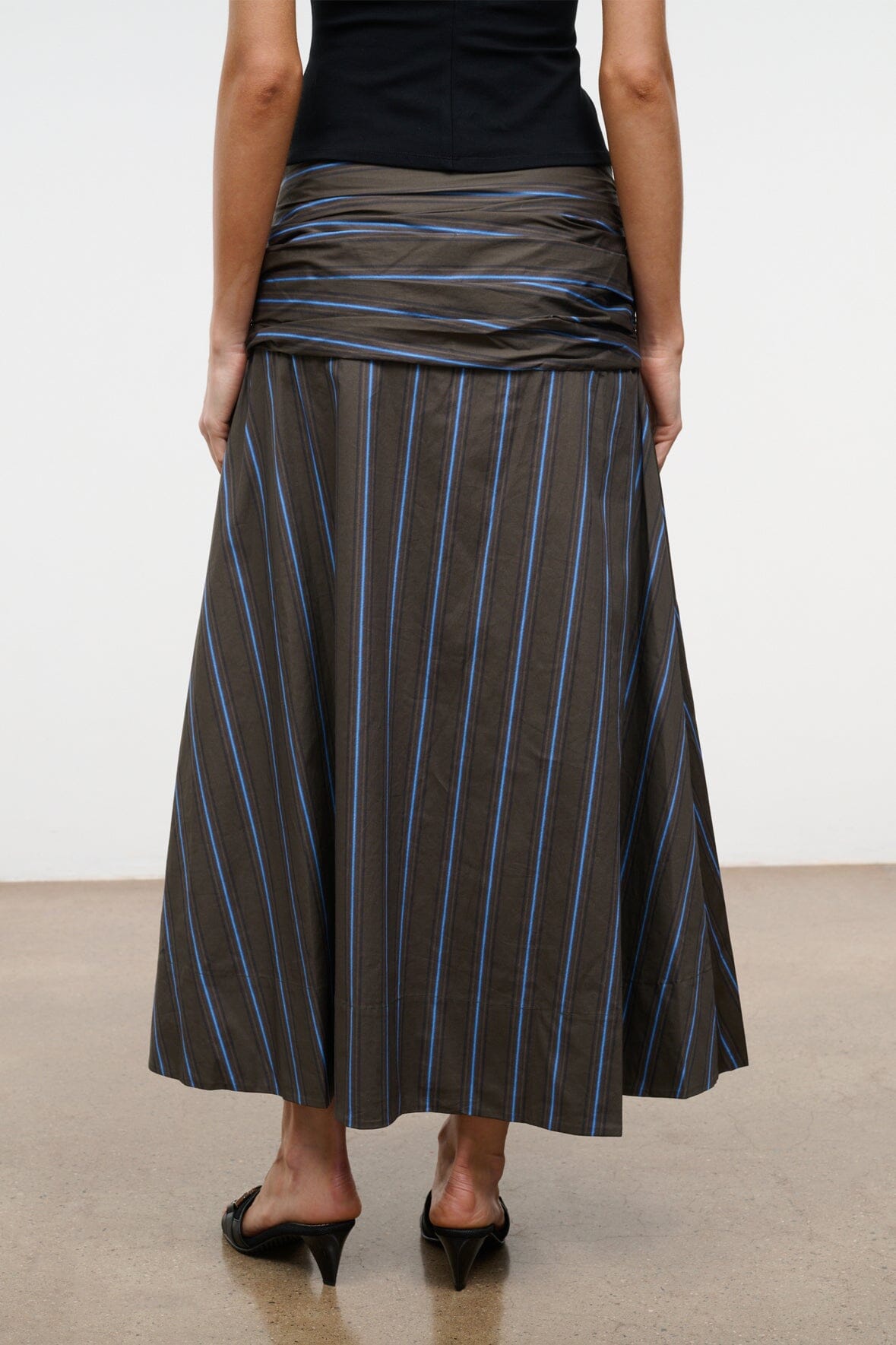 Sol Skirt Huntington Stripe | STAUD Customer Favorite