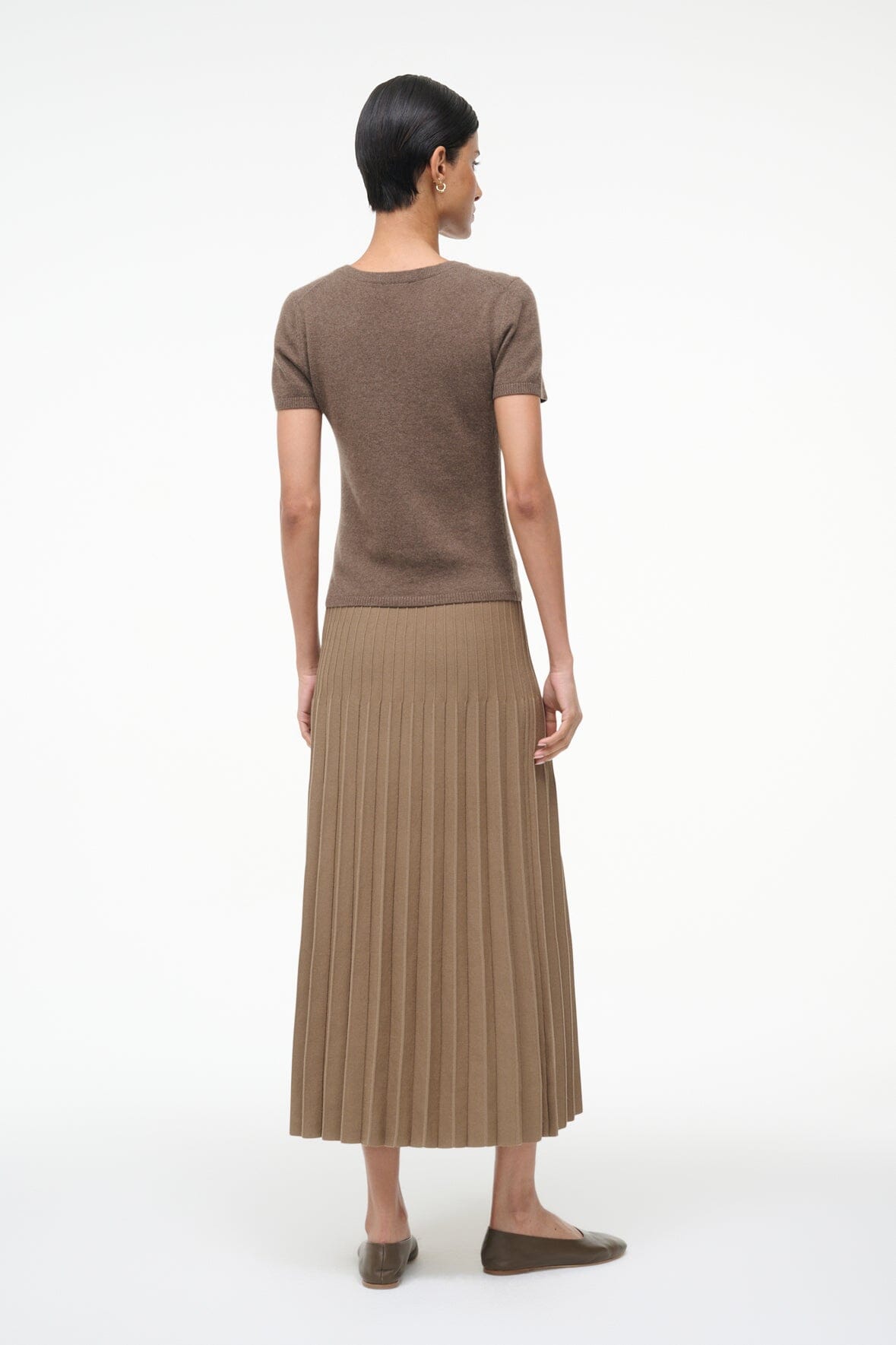 Lena Skirt Taupe | STAUD Featured