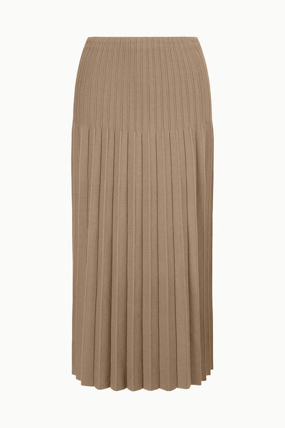 Lena Skirt Taupe | STAUD Featured