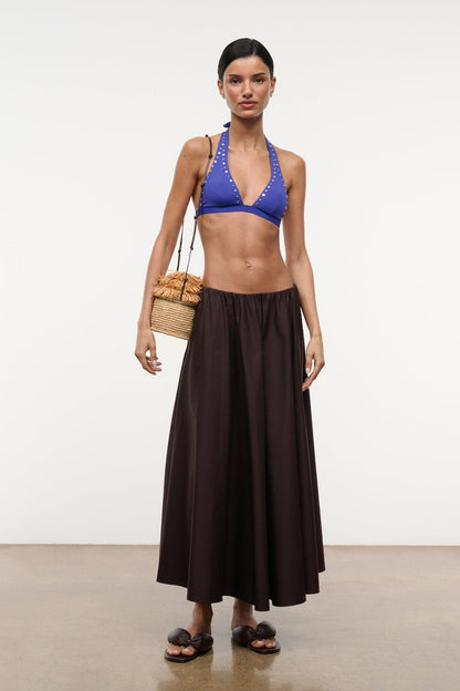 Milano Skirt Earth | STAUD Great Value