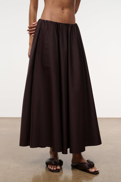 Milano Skirt Earth | STAUD Great Value