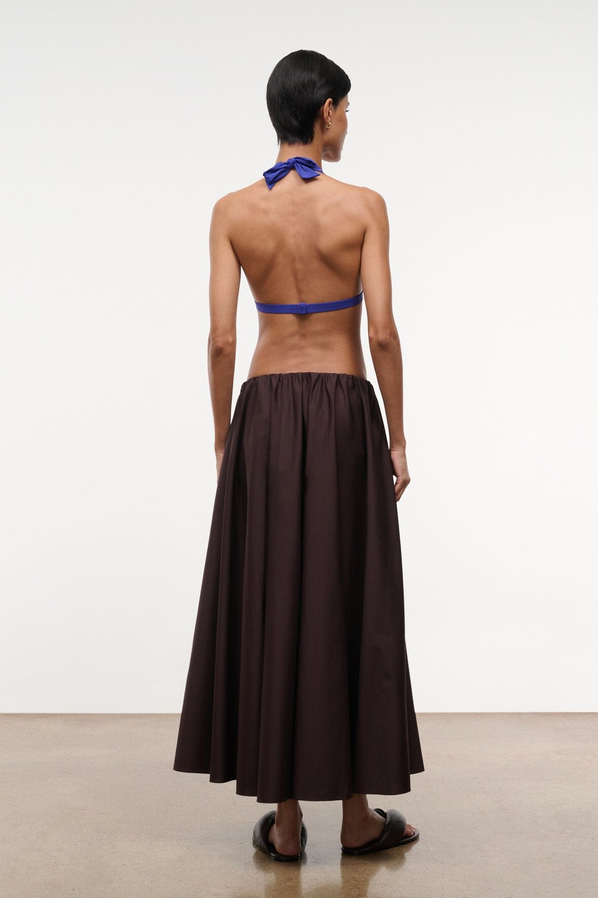 Milano Skirt Earth | STAUD Great Value