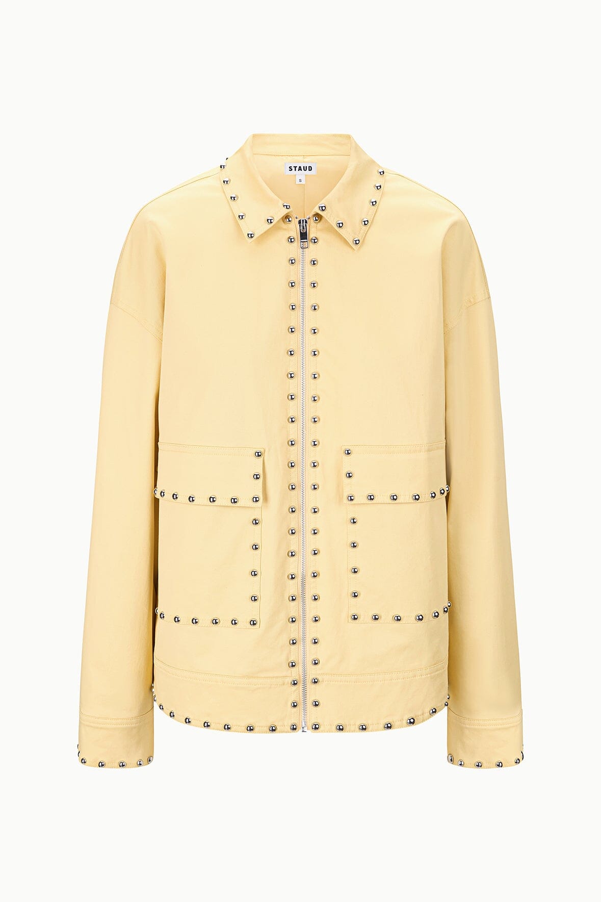 Clarke Jacket Butter Studs | STAUD Featured