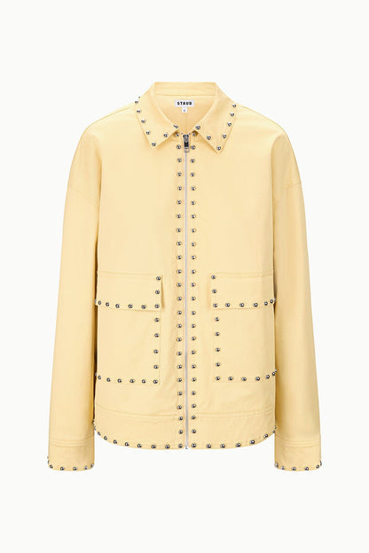 Clarke Jacket Butter Studs | STAUD Featured