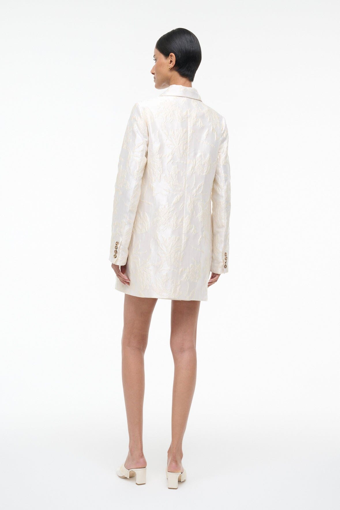 Halton Jacket Botanica Ivory | STAUD Essential