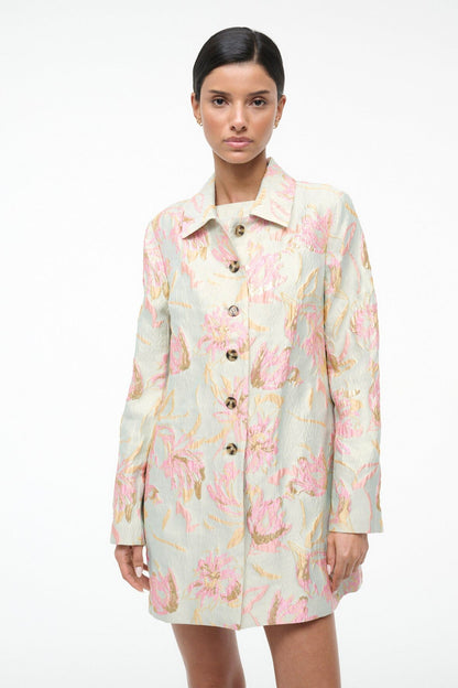 Halton Jacket Botanica Aloe | STAUD Everyday