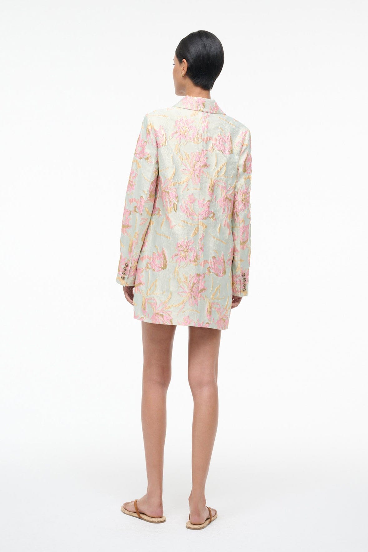 Halton Jacket Botanica Aloe | STAUD Everyday