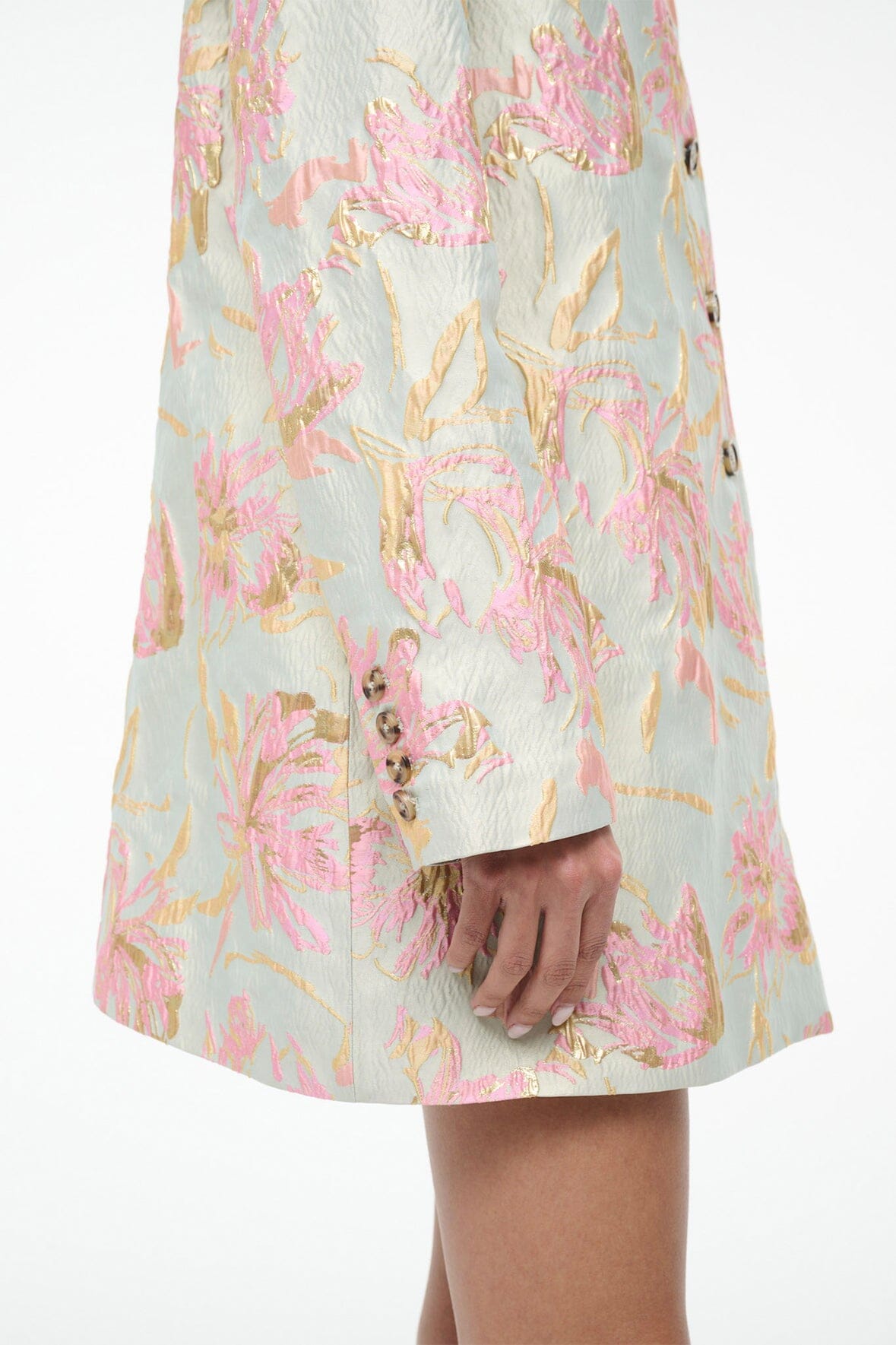 Halton Jacket Botanica Aloe | STAUD Everyday