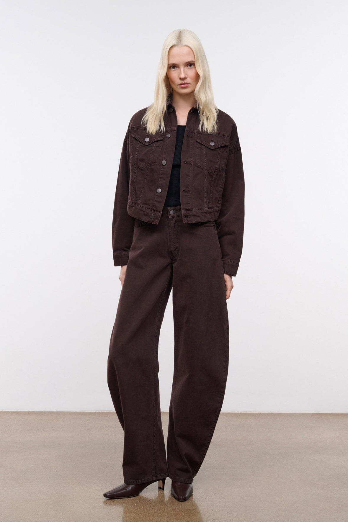 Glen Denim Jacket Earth | STAUD Great Value