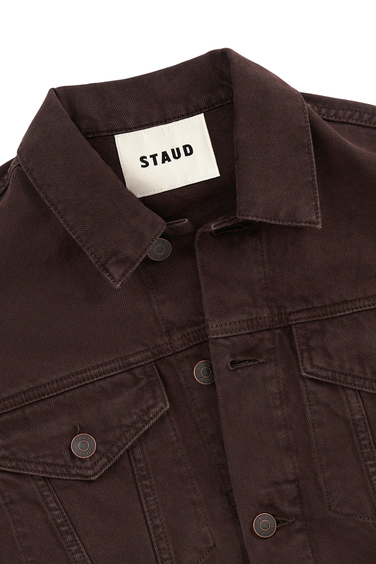 Glen Denim Jacket Earth | STAUD Great Value