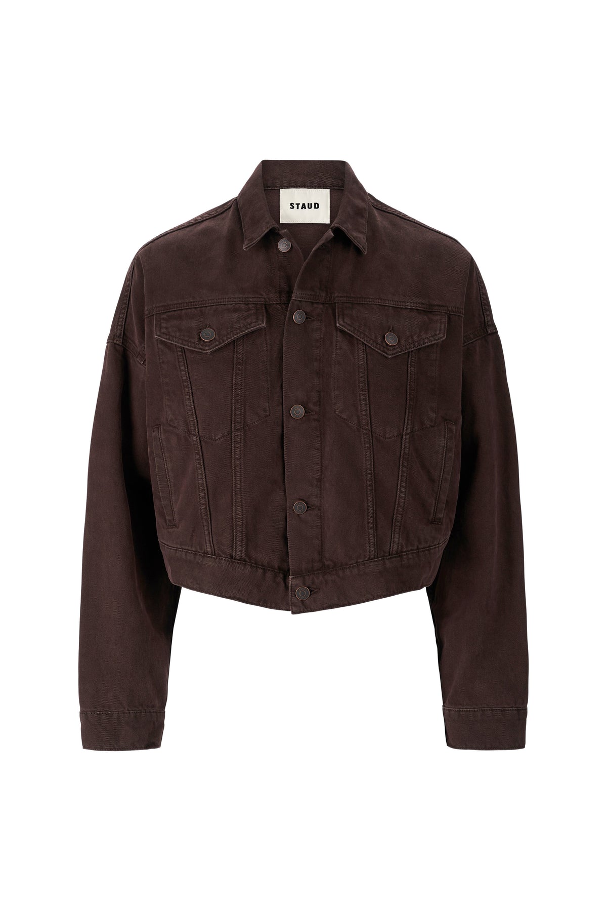 Glen Denim Jacket Earth | STAUD Great Value