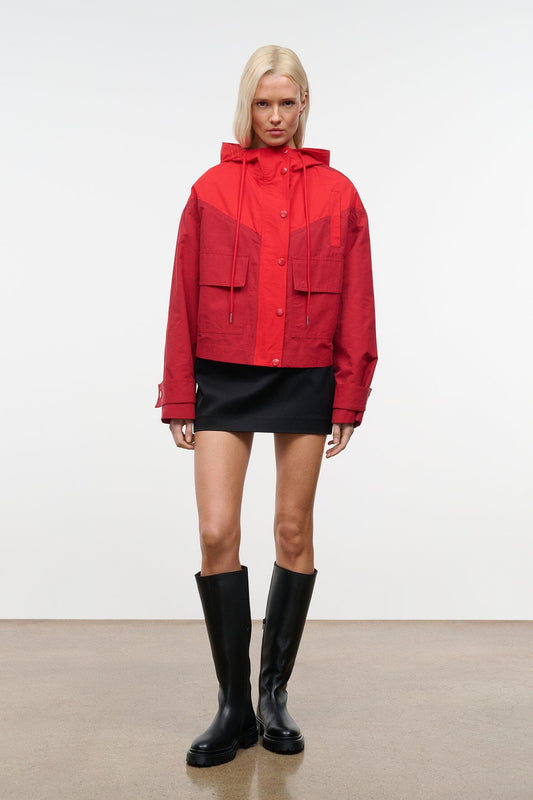 Alta Jacket Cardinal | STAUD Latest