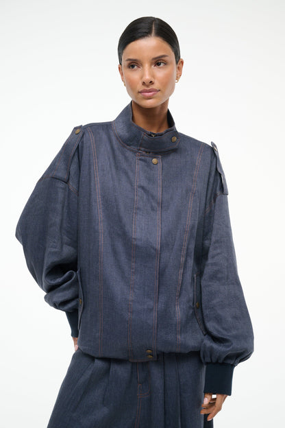 Simone Jacket Chambray | STAUD Customer Favorite