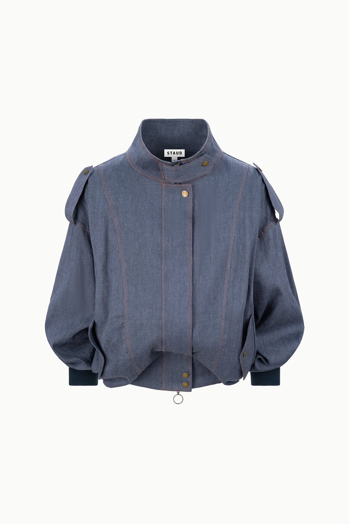 Simone Jacket Chambray | STAUD Customer Favorite