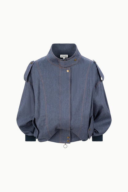 Simone Jacket Chambray | STAUD Customer Favorite