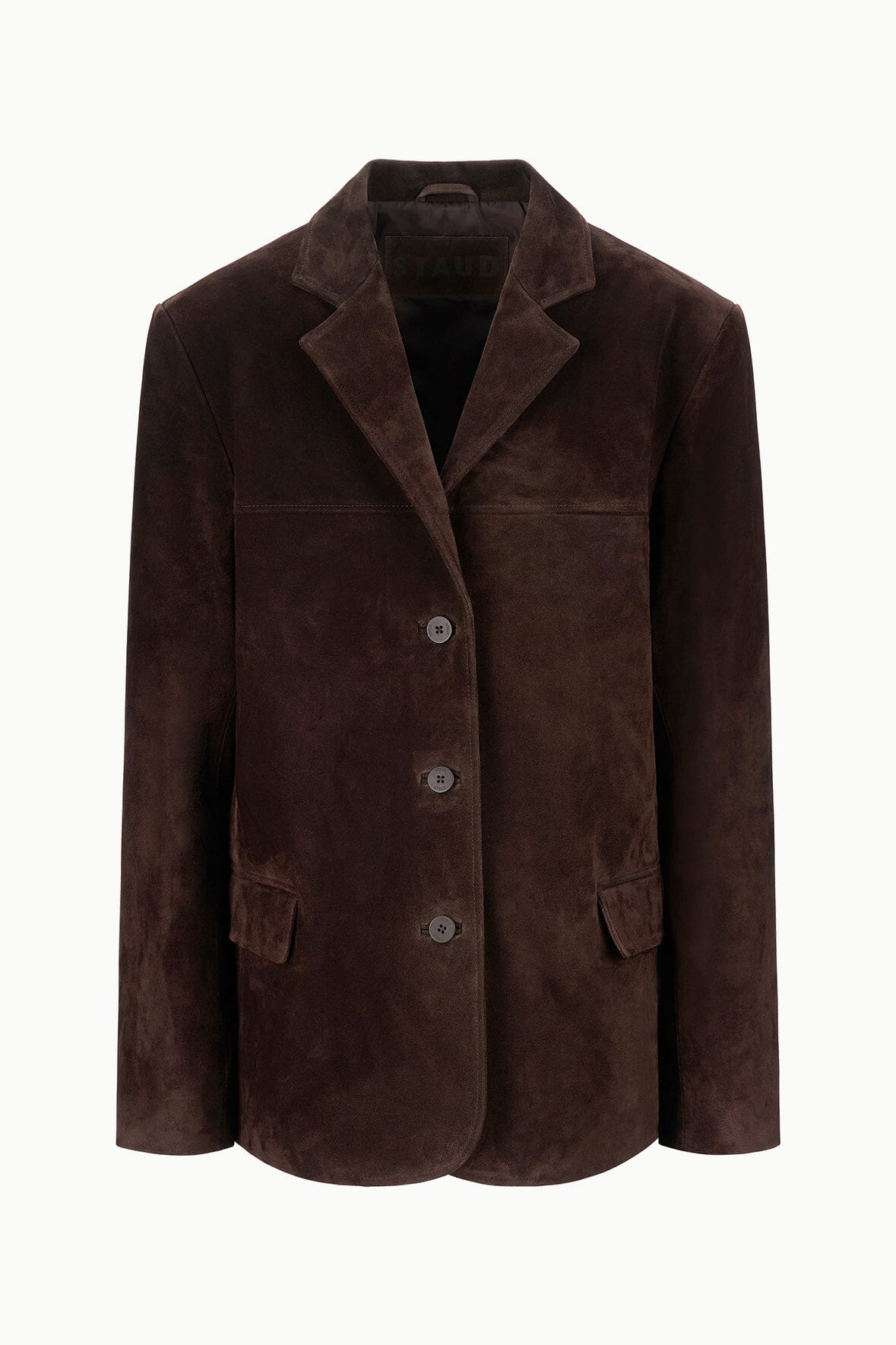 Natalie Suede Jacket Espresso | STAUD Trending