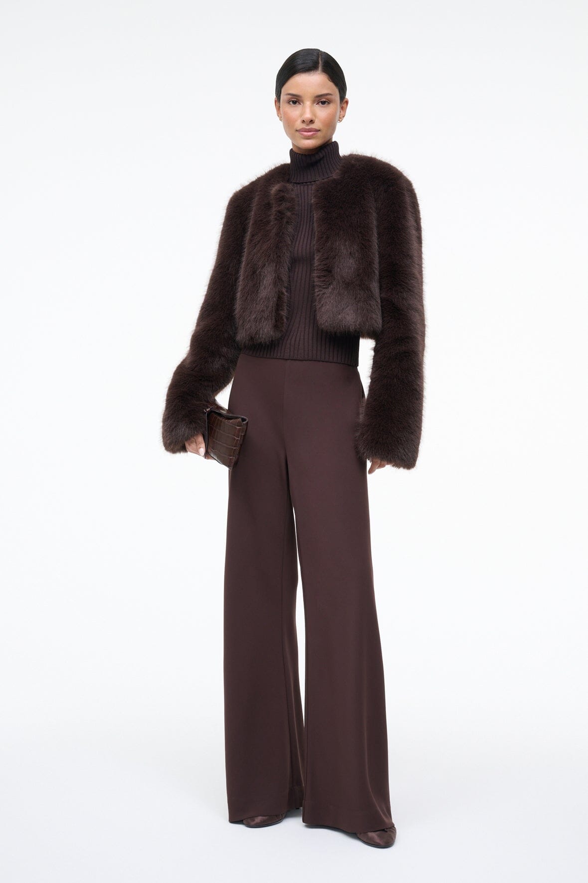 Casimira Jacket Earth | STAUD Latest