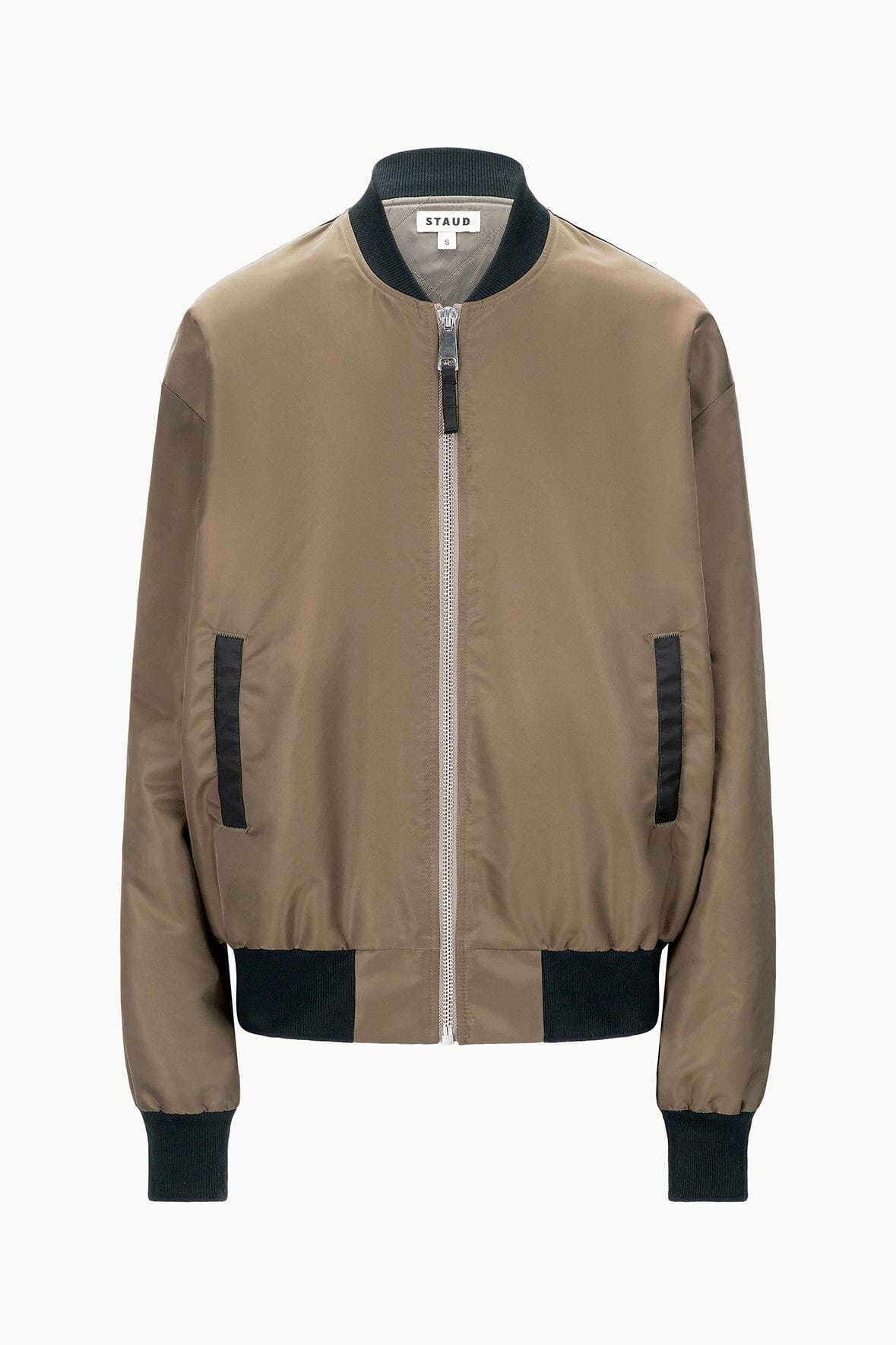 Athena Jacket Truffle | STAUD Featured