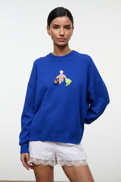 Giada Sweater Beach Lady | STAUD Latest