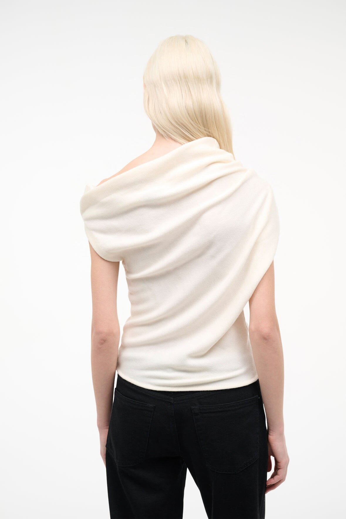 Mabel Sweater Ivory | STAUD Everyday