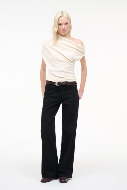Mabel Sweater Ivory | STAUD Everyday