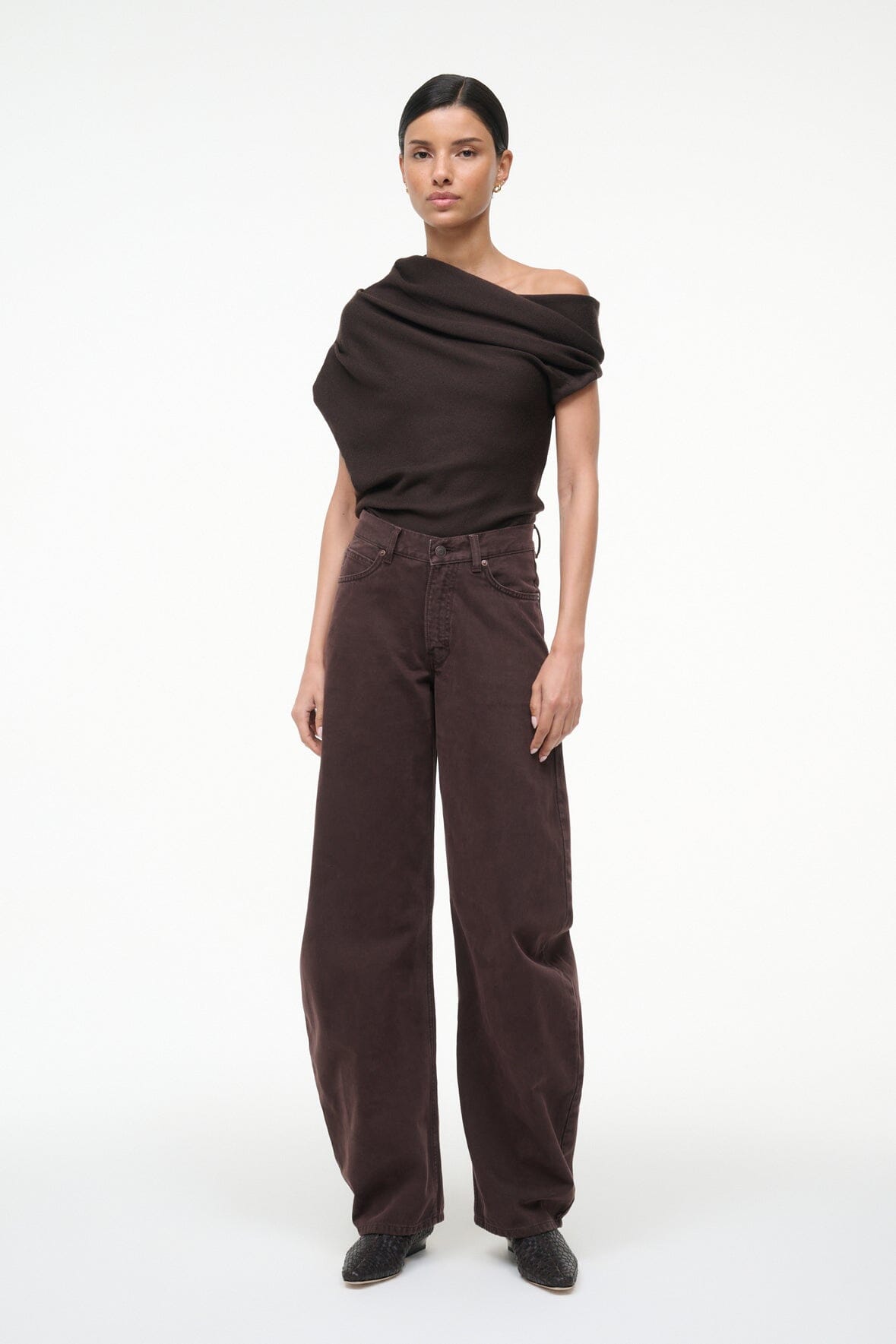 Mabel Sweater Earth | STAUD Exclusive